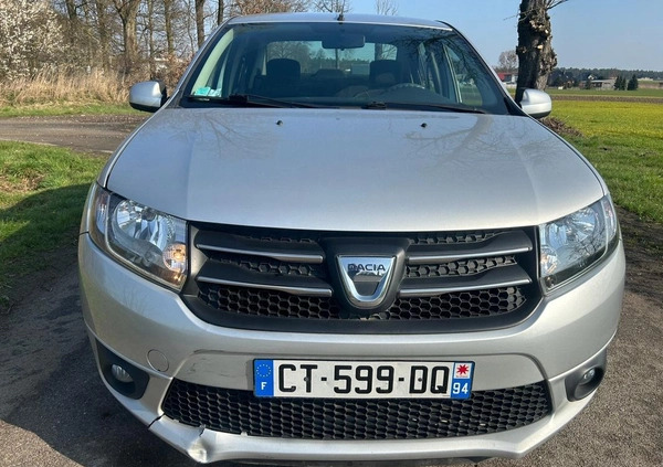 Dacia Logan cena 16000 przebieg: 63400, rok produkcji 2013 z Kalisz małe 254